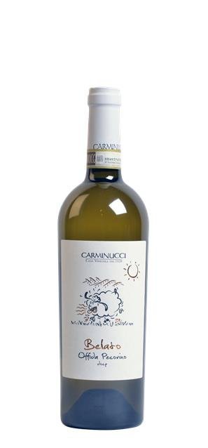 2020 Belato Offida Pecorino  (0,75L) - Carminucci - Italiaanse witte wijn