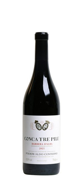2023 Barbera d'Alba Conca Tre Pile (0,75L) - Conterno Aldo - Italiaanse rode wijn