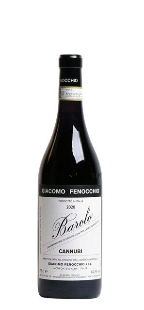 2022 Barolo Cannubi (0,75L) - Giacomo Fenocchio - Italiaanse rode wijn