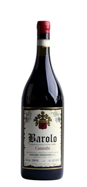 2022 Barolo Cannubi (1,5L) - Giacomo Fenocchio - Italiaanse rode wijn
