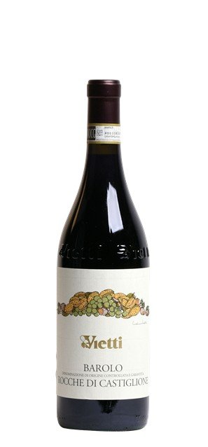 2022 Barolo Rocche di Castiglione (0,75L) - Vietti - Italiaanse rode wijn