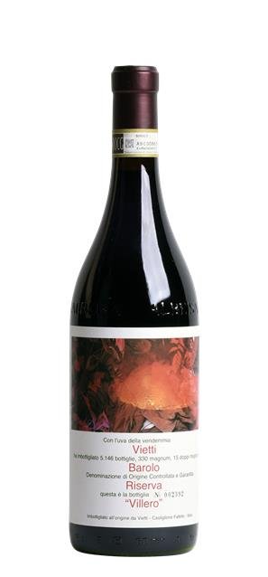 2019 Barolo Riserva Villero (1,5L) - Vietti - Italiaanse rode wijn