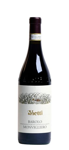 2022 Barolo Monvigliero (1,5L) - Vietti - Italiaanse rode wijn