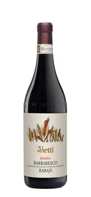 2019 Barbaresco Riserva Rabajà (0,75L) - Vietti - Vin rouge italien