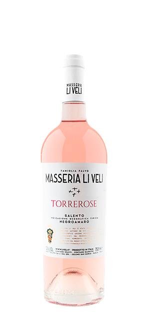 2021 Salento Rosato Torrerose (0,75L) - Li Veli - Vin rosé italien