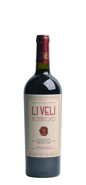 2019 Salento Primitivo Montecoco (0,75L) - Li Veli - Rosso VIN