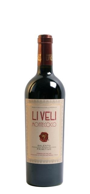 2020 Salento Primitivo Montecoco (0,75L) - Li Veli - Rosso VIN