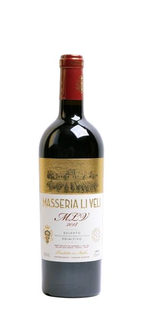 2018 Masseria Li Veli MLV (0,75L) - Li Veli - Rosso VIN