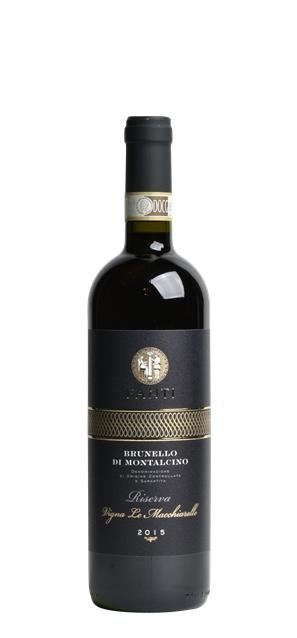 2015 Brunello di Montalcino Riserva Vigna Le Macchiarelle (0,75L) - Fanti - Vin rouge italien