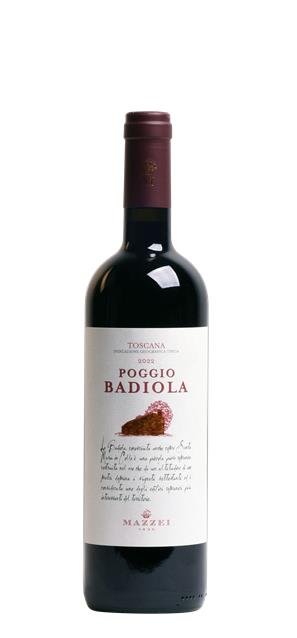 2022 Rosso Toscana Poggio Badiola (0,75L) - Castello di Fonterutoli - Italiaanse rode wijn