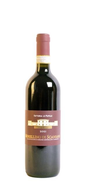 2021 Morellino di Scansano (0,75L) - Le Pupille - Vin rouge italien