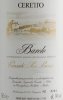 Barolo Cannubi San Lorenzo - Ceretto