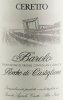 Barolo Rocche Di Castiglione - Ceretto