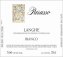 Langhe Bianco - Parusso