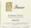 Barbera d'Alba Ornati - Parusso