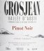Pinot Noir Vigne Tzeriat - Grosjean