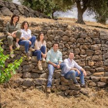 Gaia Gaja, Elena Graci, Rossana Gaja, Alberto Graci en Giovanni Gaja